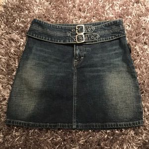 Short Denim Skirt